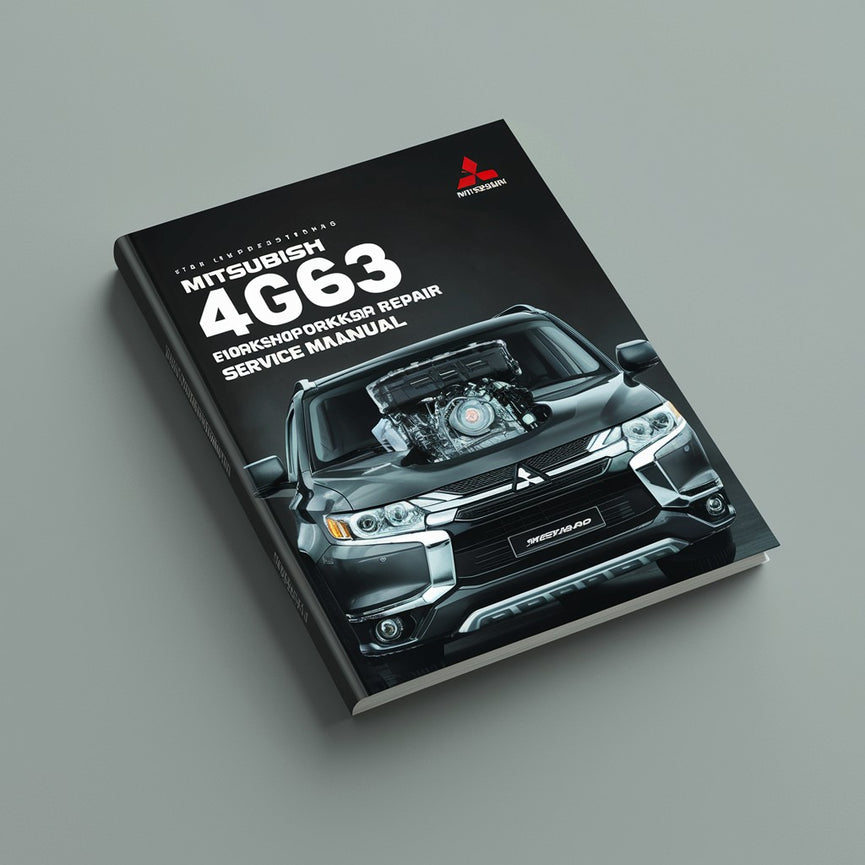 Mitsubishi 4G63 Engine Workshop Repair Service Manual PDF Download