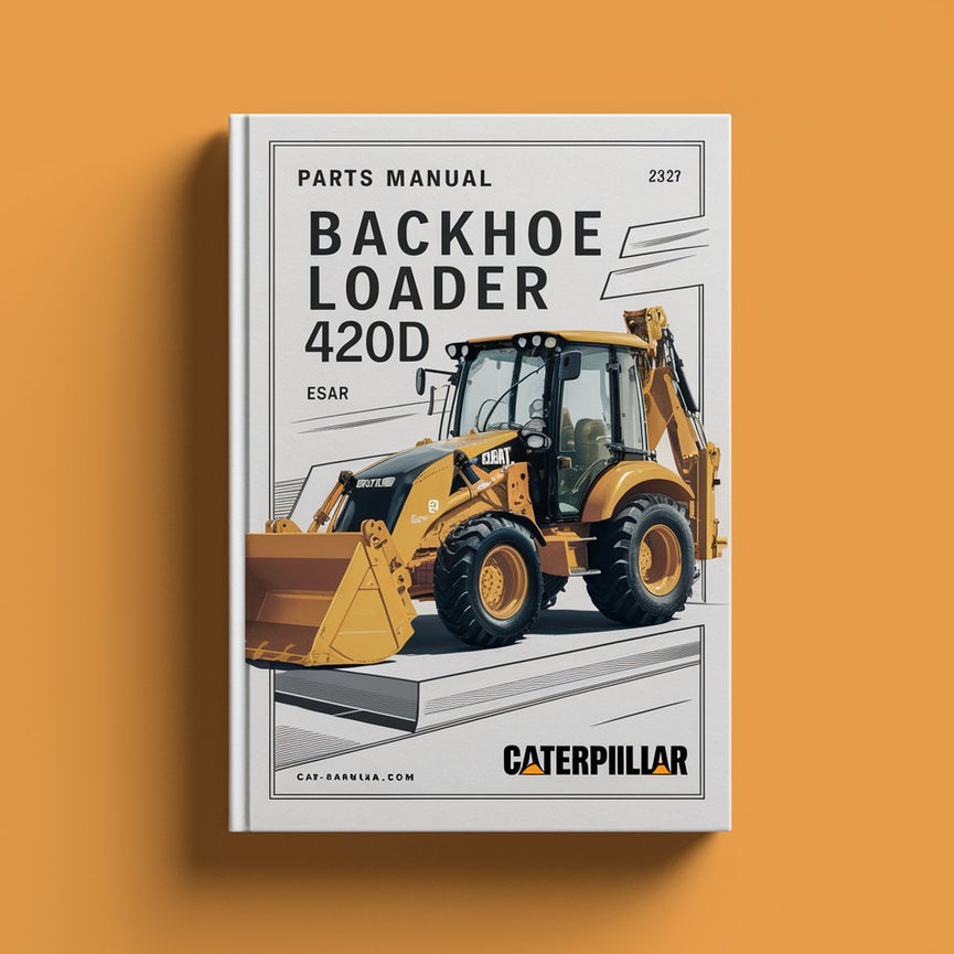 Manual de piezas de la retroexcavadora 420D CATERPILLAR