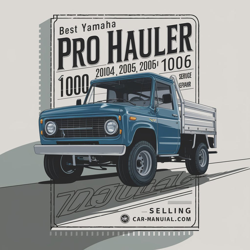 Meilleur Yamaha Pro Hauler 700 1000 - 2004 2005 2006 - Manuel de réparation et d'entretien - Téléchargement PDF # VENTE