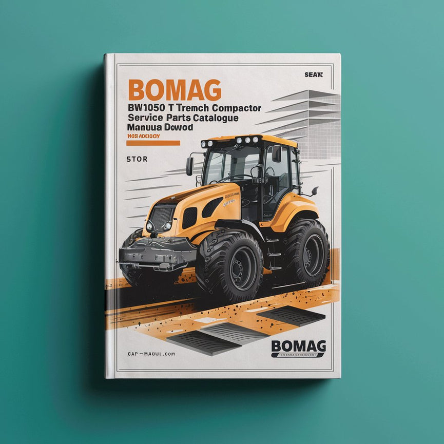 Catalogue de pièces détachées pour compacteur de tranchées Bomag BW1050 T SN101720200101-101720200116