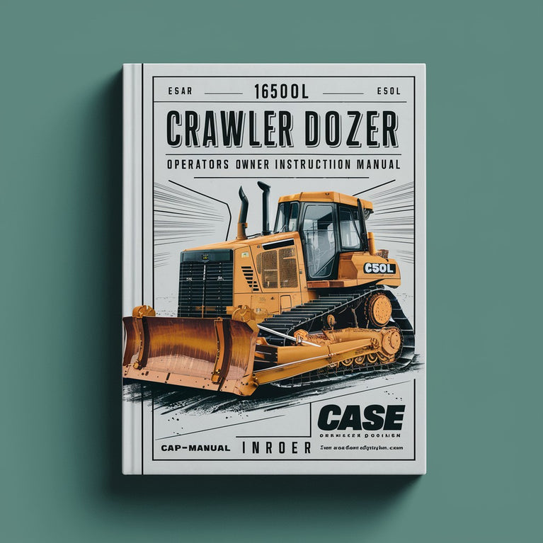 Case 1650L Crawler Dozer Operators Owner Instruction Manual - Improved - Download PDF