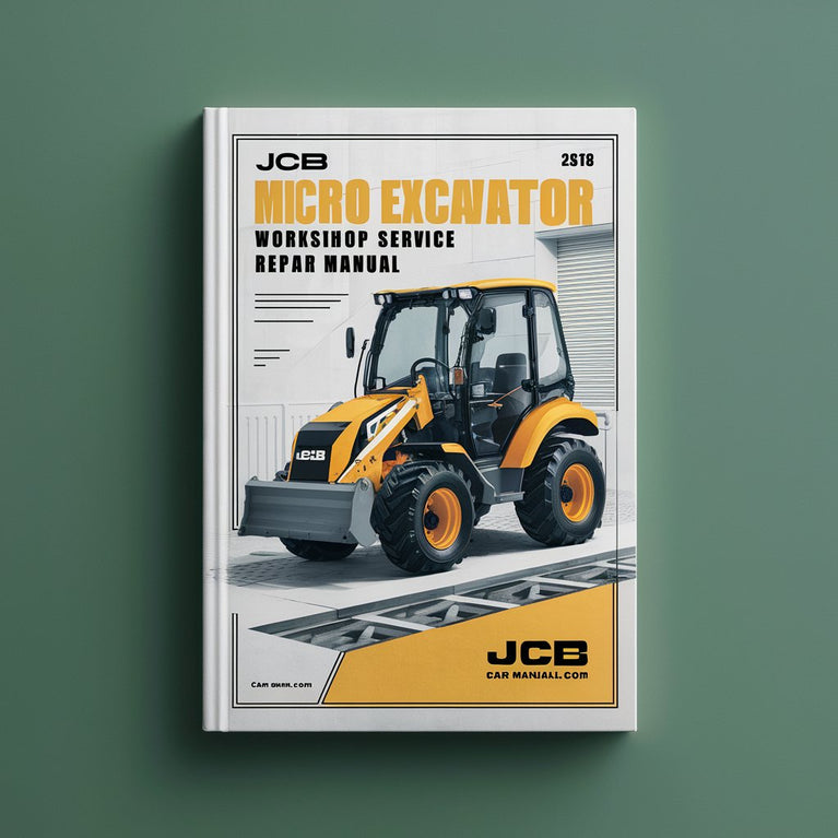 Manual de servicio y reparación del taller de microexcavadoras JCB