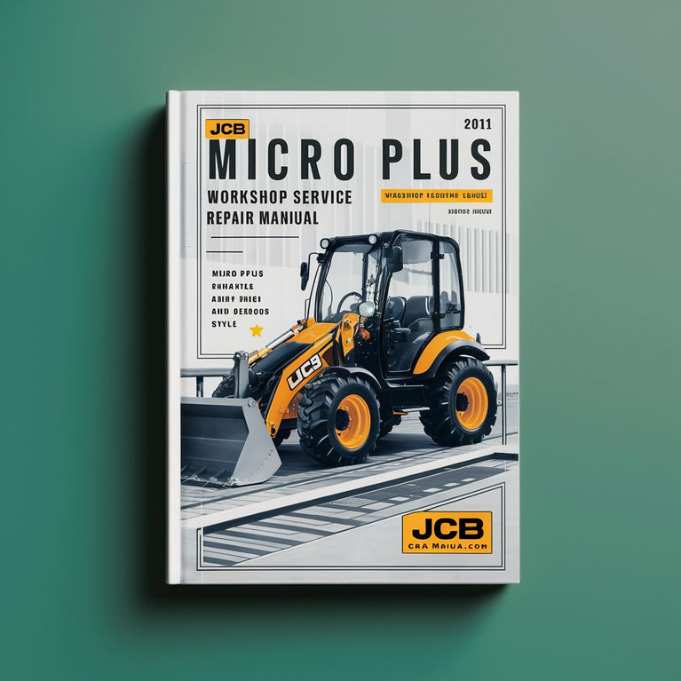 Manual de servicio y reparación del taller de excavadoras JCB Micro Plus