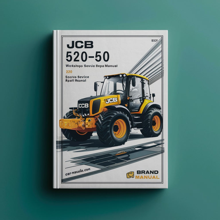 Manuel de réparation et d'entretien d'atelier JCB 520-40 524-50 527-55