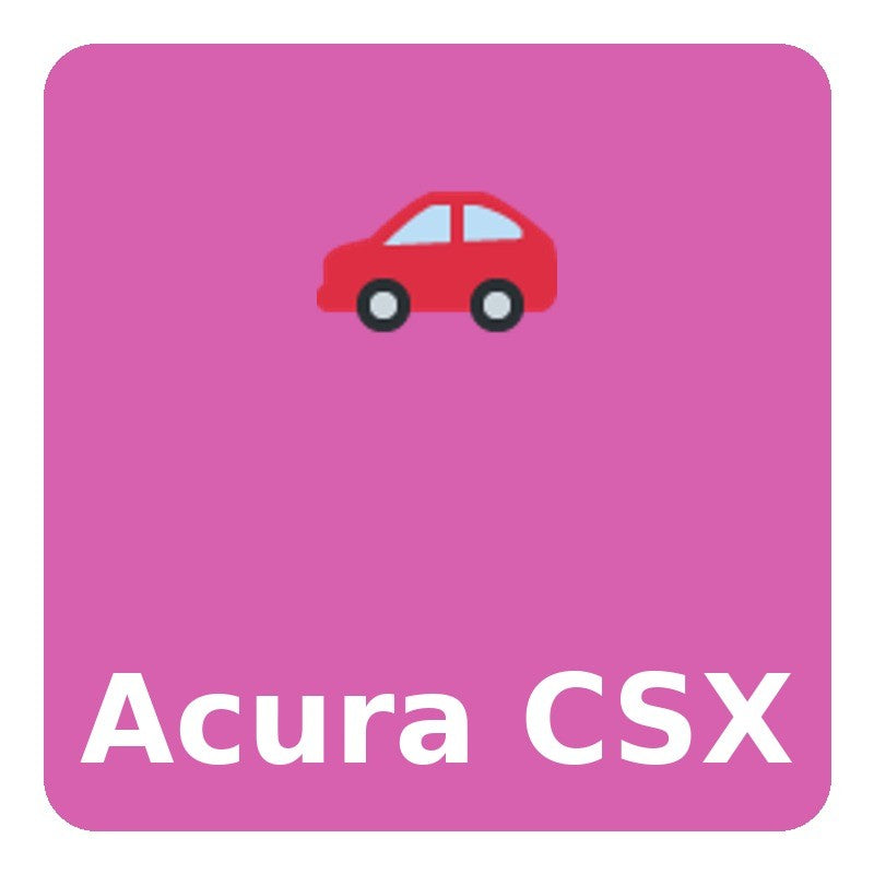 1998 Acura CSX Integra Service Repair Workshop Manual