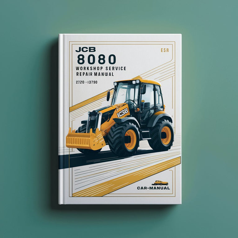 JCB 8080 Midi Excavator Workshop Service Repair Manual