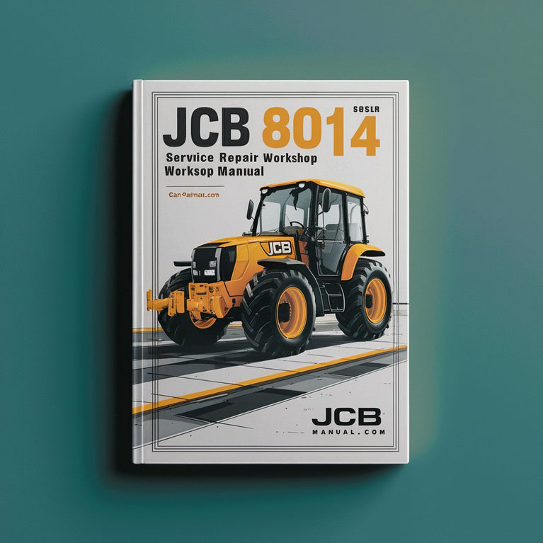 Manual de taller de reparación y servicio JCB 8014