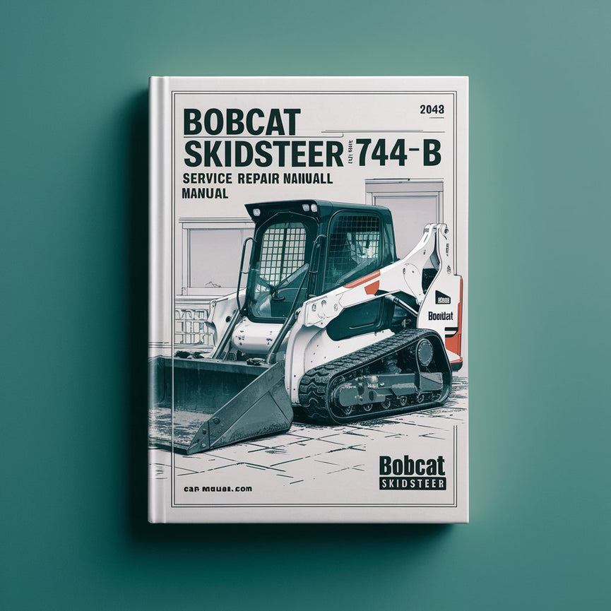 Manual de servicio y reparación de minicargadoras Bobcat 741 742 742B 743 743B 743DS