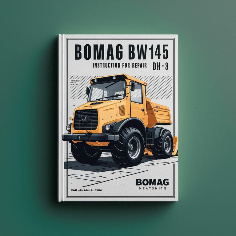 Bomag BW145 DH-3 instruction for Repair