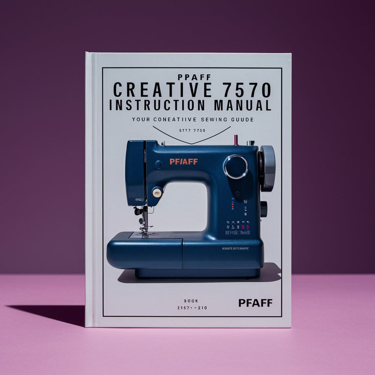 Pfaff Creative 7570 instruction Manual PDF Download