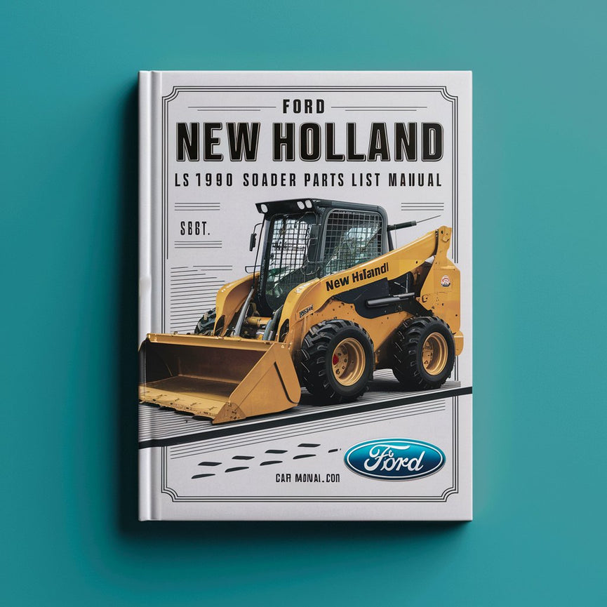 Manual de lista de piezas del cargador de dirección deslizante Ford New Holland LS190