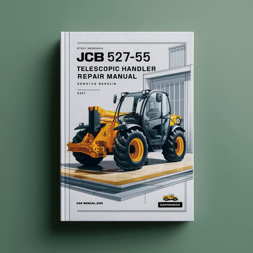 Manual de servicio y reparación del manipulador telescópico Jcb 527-55