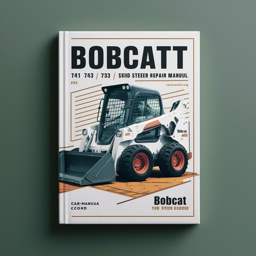 Manual de reparación de minicargadoras BOBCAT 741 742 743 743DS