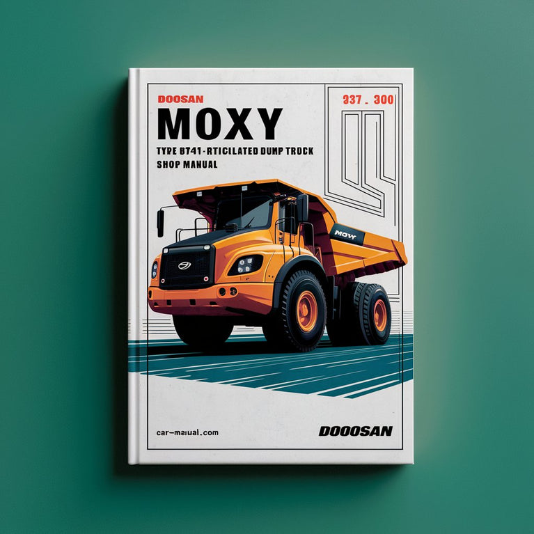 Doosan Moxy Type MT41 Articulated Dump Truck Shop Manual PDF Download