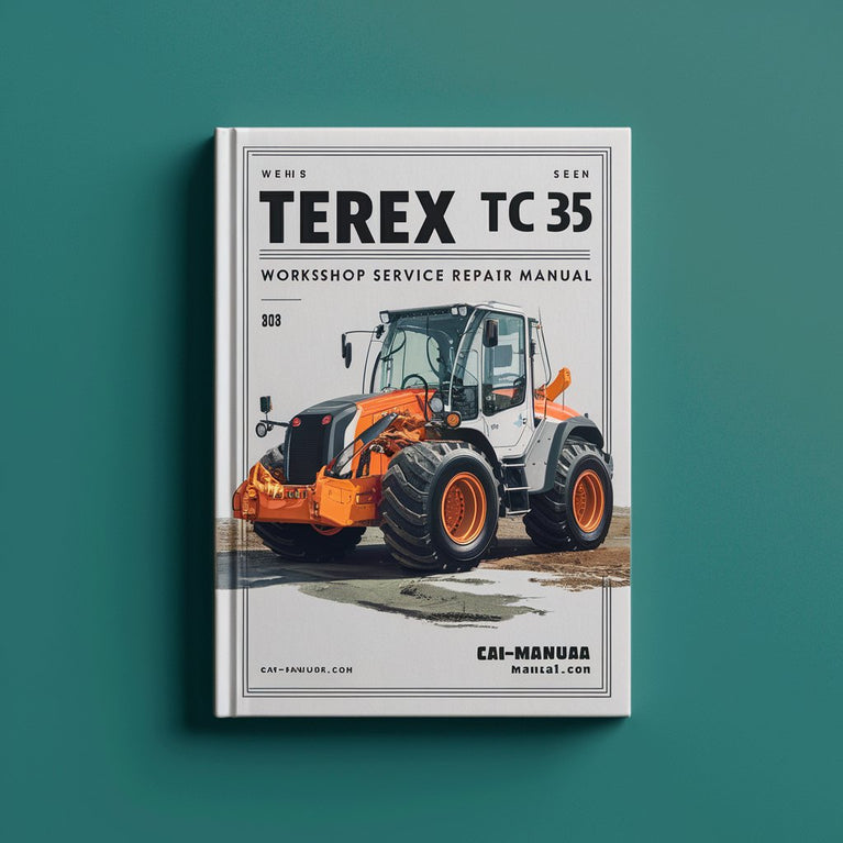 Manuel de réparation et d'entretien de l'atelier Terex TC 35