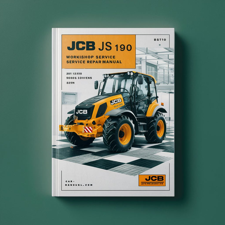 JCB JS 190 SN 1314100-1314299 Workshop Service Repair Manual