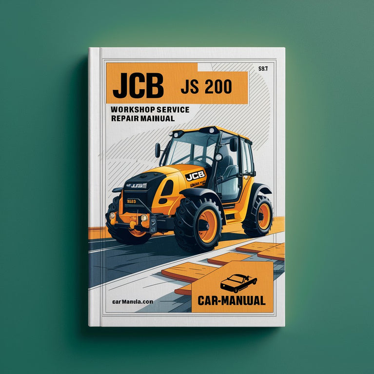 Manual de reparación y servicio del taller JCB JS 200 SN 1018001-1019999