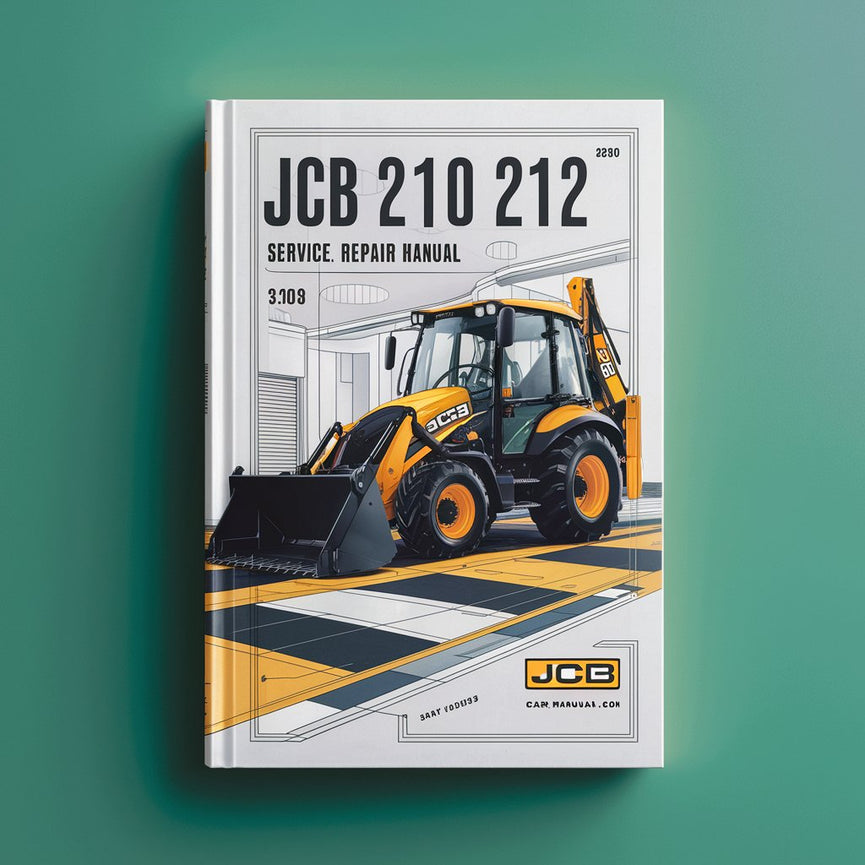 Manual de servicio y reparación de retroexcavadoras JCB 210 212