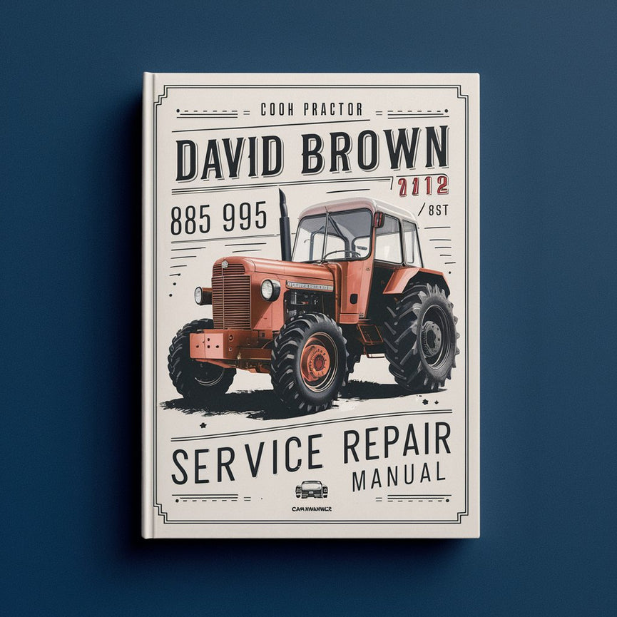 Case David Brown 885 995 1210 1212 1410 1412 Tractor Service Repair Workshop Manual  Pdf