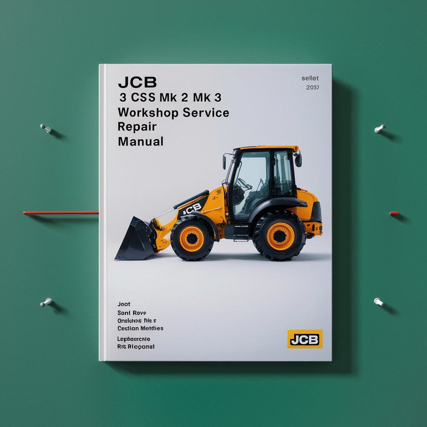 Manual de servicio y reparación del taller JCB 3 CS MK 2 MK 3