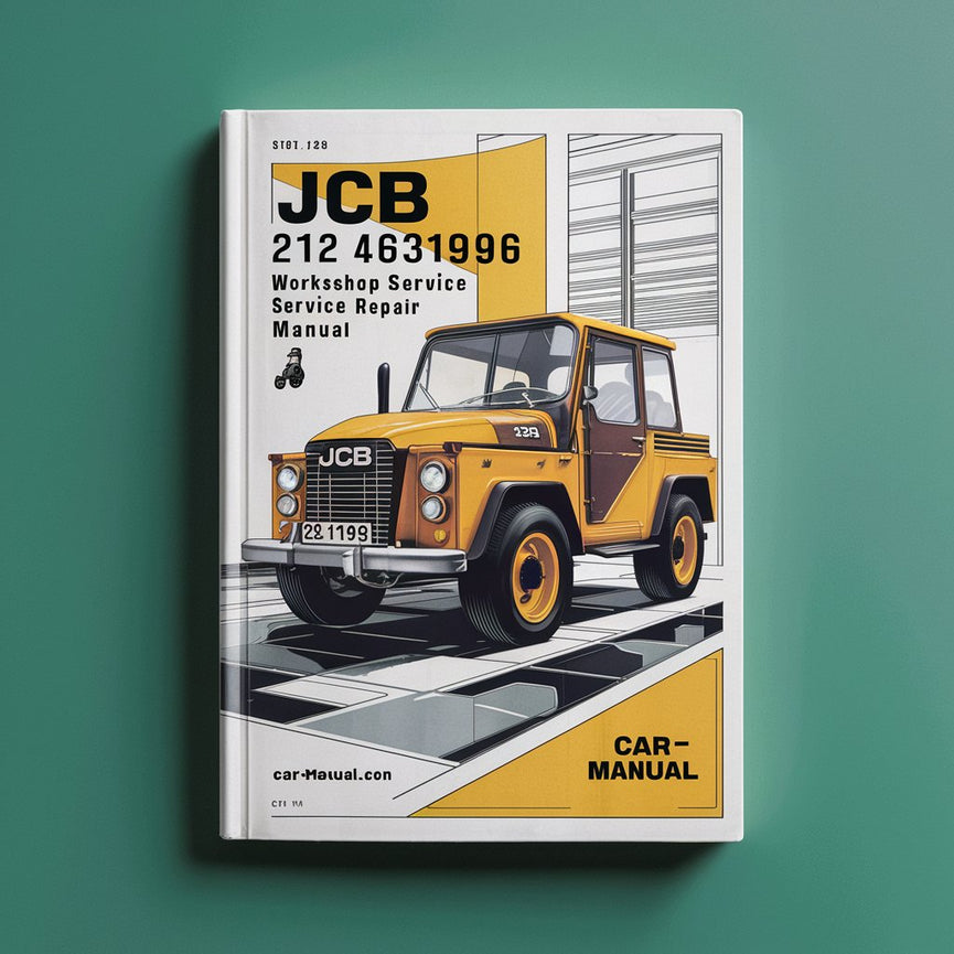 JCB 212 481196 Onwards Workshop Service Repair Manual