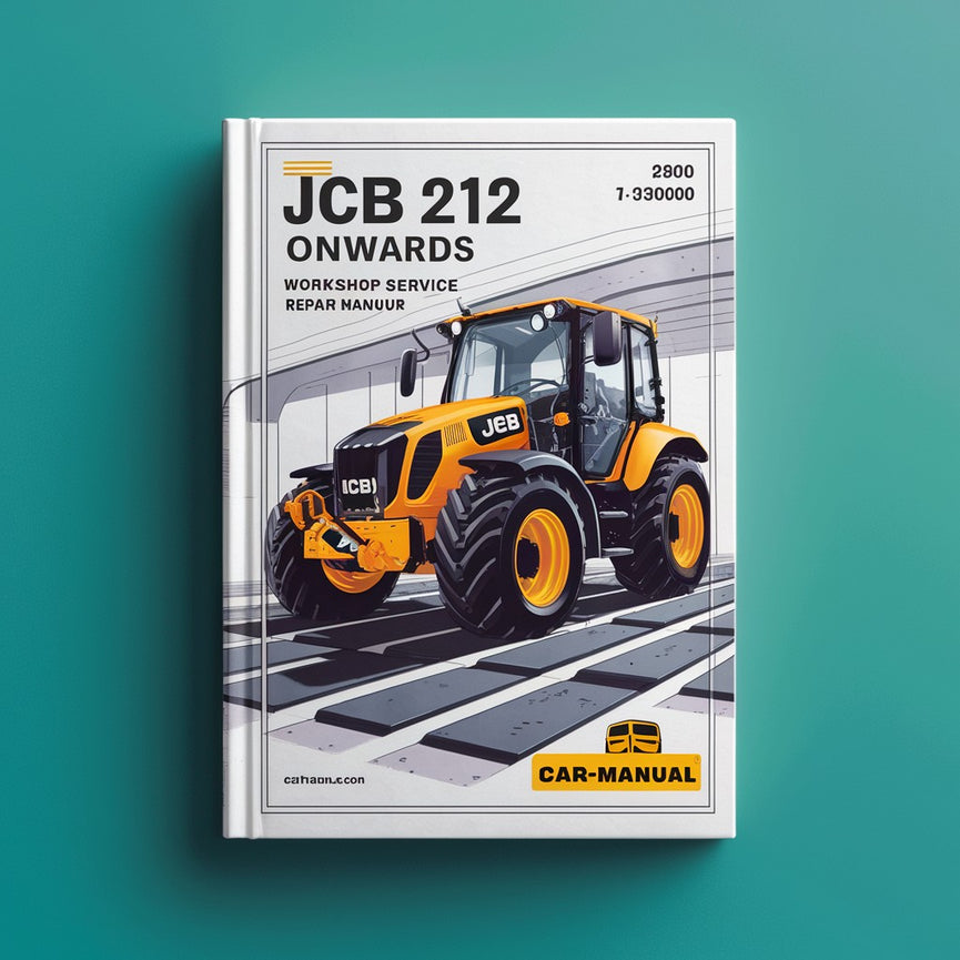 Manual de reparación y servicio del taller JCB 212 930000 en adelante