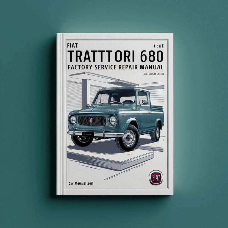 Manuel de réparation et d'entretien d'usine Fiat Trattori 680