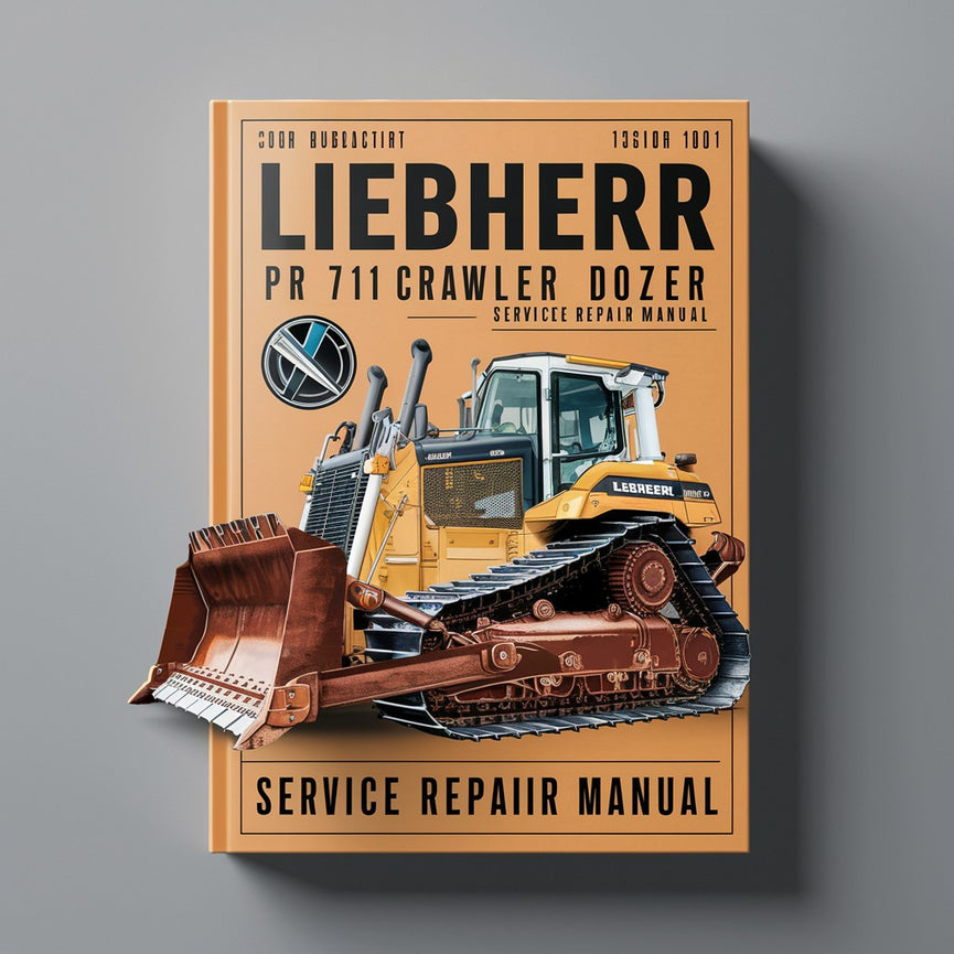 Manual de servicio y reparación de la topadora de cadenas LIEBHERR PR 711