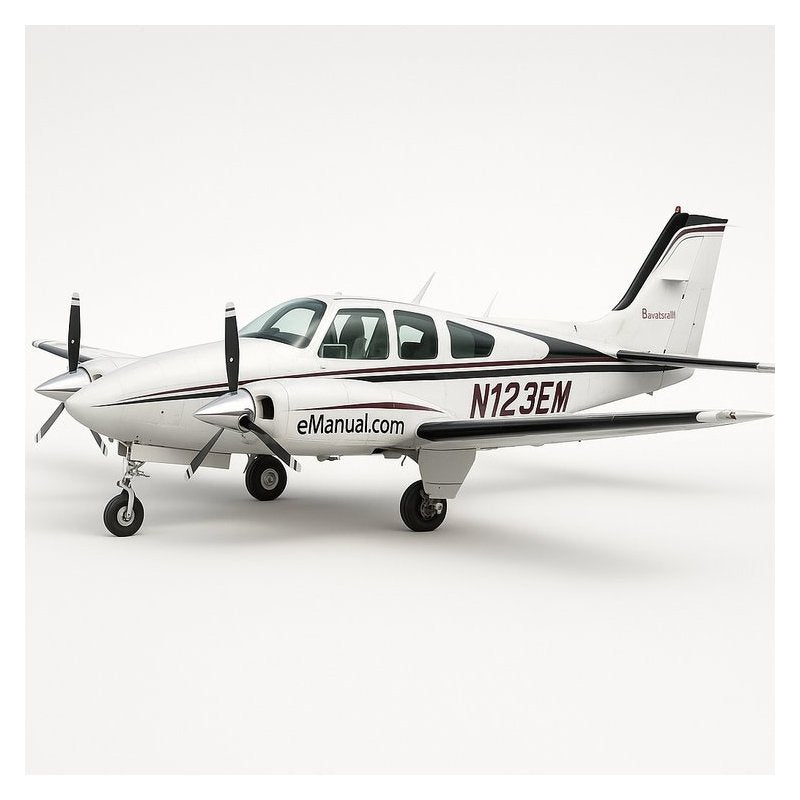 Beechcraft B55 Baron electrical wiring diagram Manual