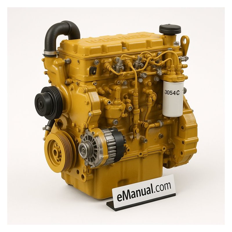 Caterpillar 3054C CAT Operation Plus Parts Catalog PDF