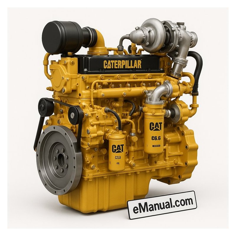 Caterpillar C6.6 Kalmar DCE 90-180 70-32E3 70-35E4 Service Repair Workshop Manual PDF