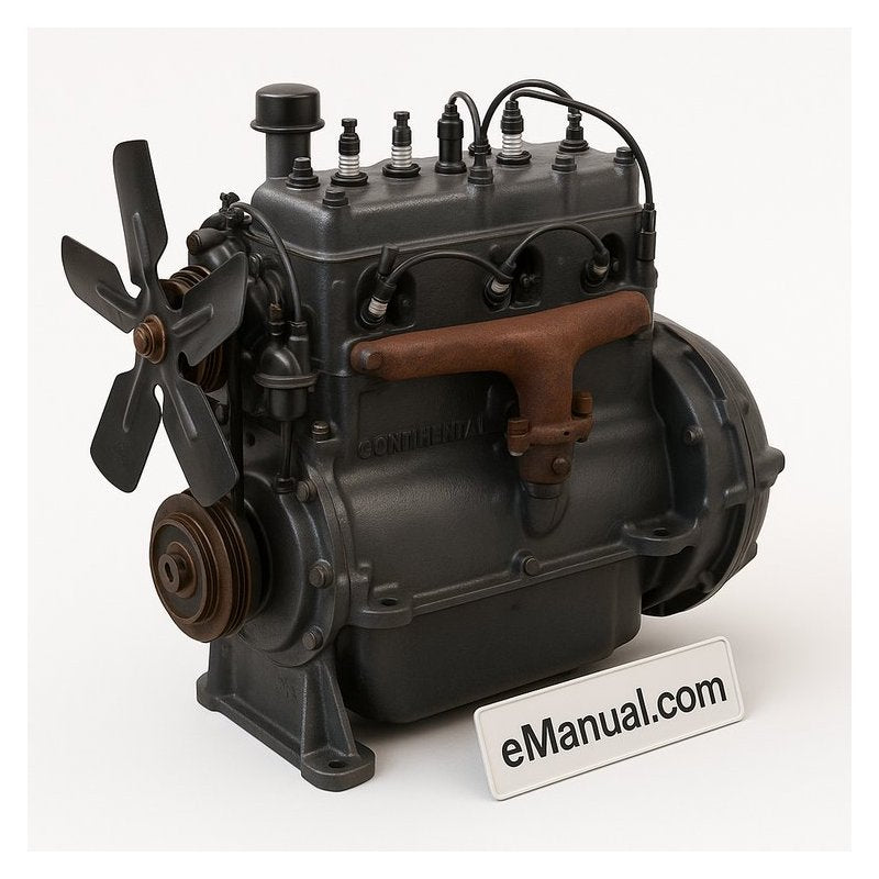 Continental L Head Tecumseh 4 Cycle Engine Service Repair Workshop Manual PDF