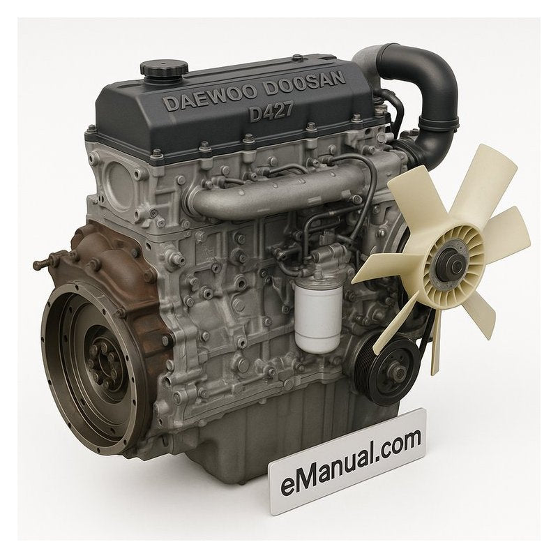 Daewoo Doosan D427 Diesel Engine ( 1550xl) Service Repair Workshop Manual PDF