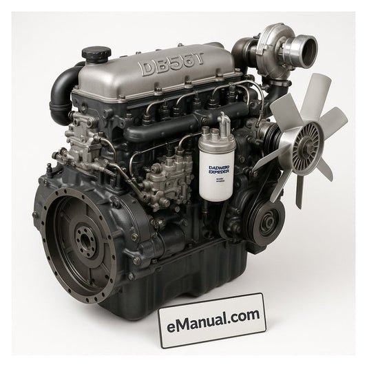 Daewoo Doosan DB58T D58TI Diesel Engine Service Repair Workshop Manual
