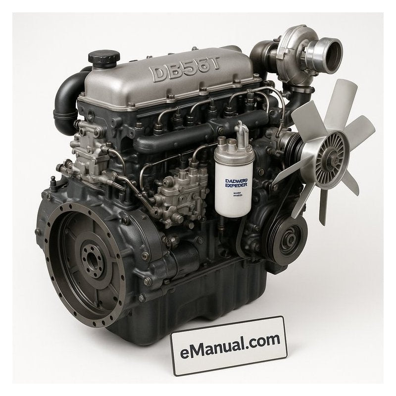 Daewoo Doosan DB58T D58TI Diesel Engine Service Repair Workshop Manual