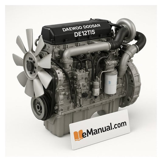 Daewoo Doosan DE12 DE12T DE12TI DE12TIS S340lc-v Diesel Engine Service Repair Workshop Manual