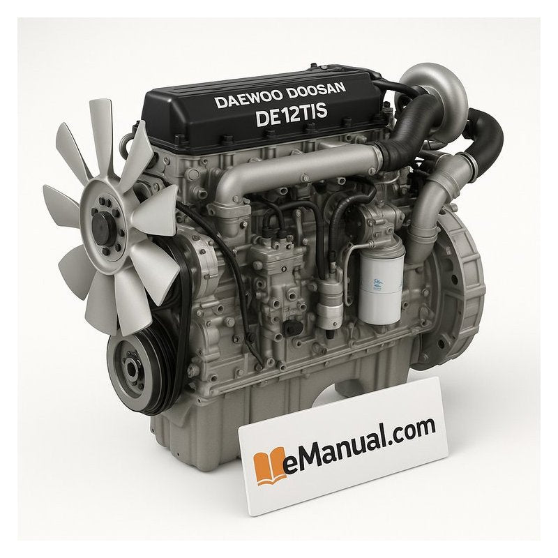 Daewoo Doosan DE12 DE12T DE12TI DE12TIS S340lc-v Diesel Engine Service Repair Workshop Manual PDF