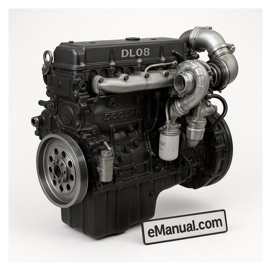 Daewoo Doosan DL08 Diesel Engine Service Repair Workshop Manual