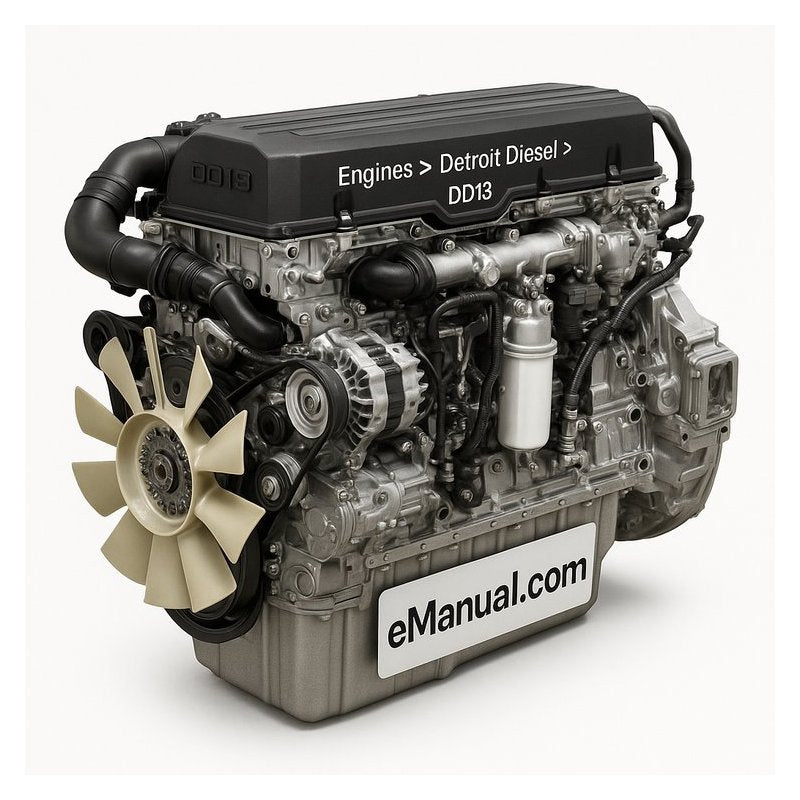 Detroit Diesel DD16 DD13 DD15 Engines Service Repair Workshop Manual PDF