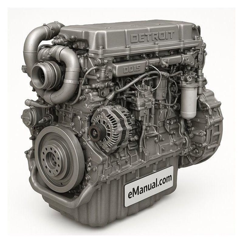 Detroit Diesel DD15 DD 15 Engine Service Repair Workshop Manual