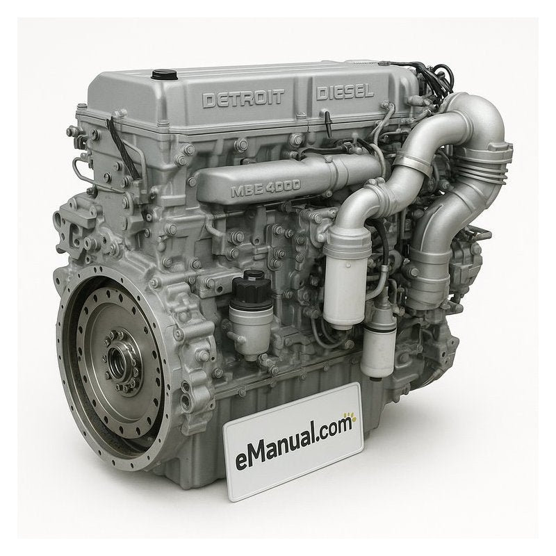 Detroit Diesel MBE 4000 EPA07 Dc-svc-man-0026 Service Repair Workshop Manual PDF