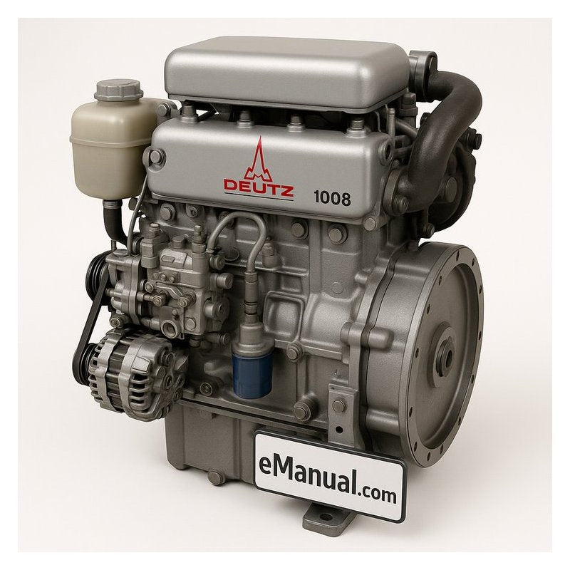Deutz 1008 F2M Engine Service Repair Workshop Manual PDF
