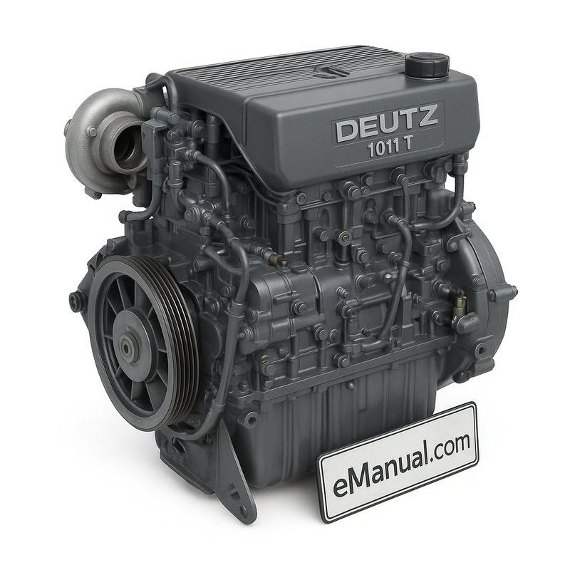 Deutz 1011 T 1011T Engine Service Repair Workshop Manual PDF
