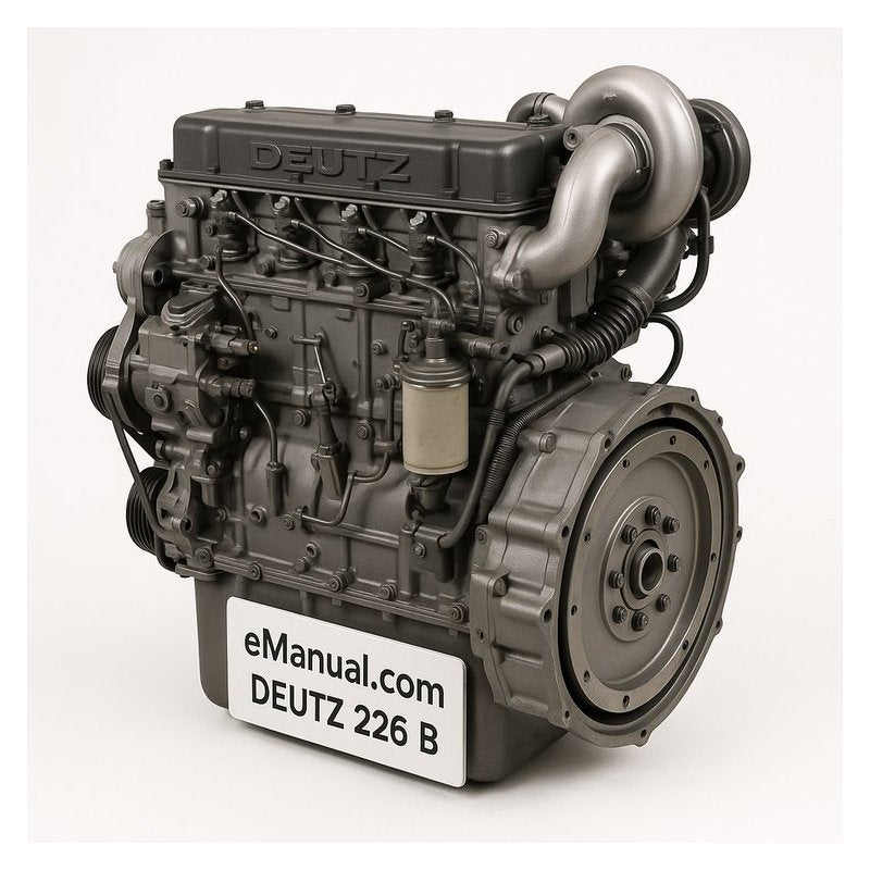 Deutz 226 B 226B Engine Service Repair Workshop Manual PDF