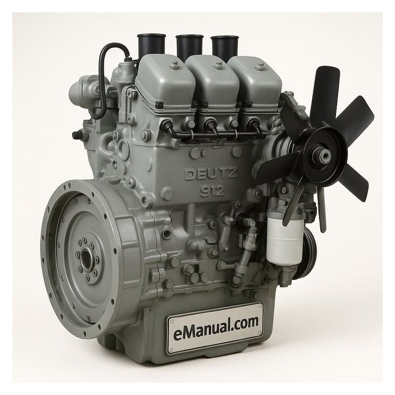 Deutz 912 KHD -913 Fl912.b FL 913-C Engine Service Repair Workshop Manual PDF