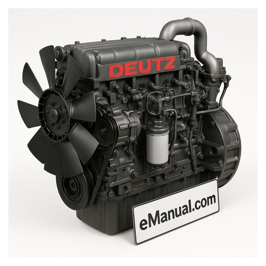 Deutz BF Series Bf6m2012 C Engine WSM Service Repair Workshop Manual PDF