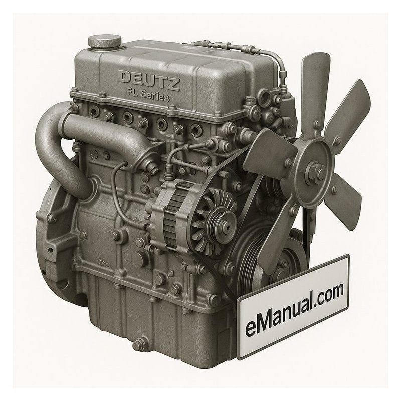 Deutz FL Series FL511 Diesel Engine Service Repair Workshop Manual PDF
