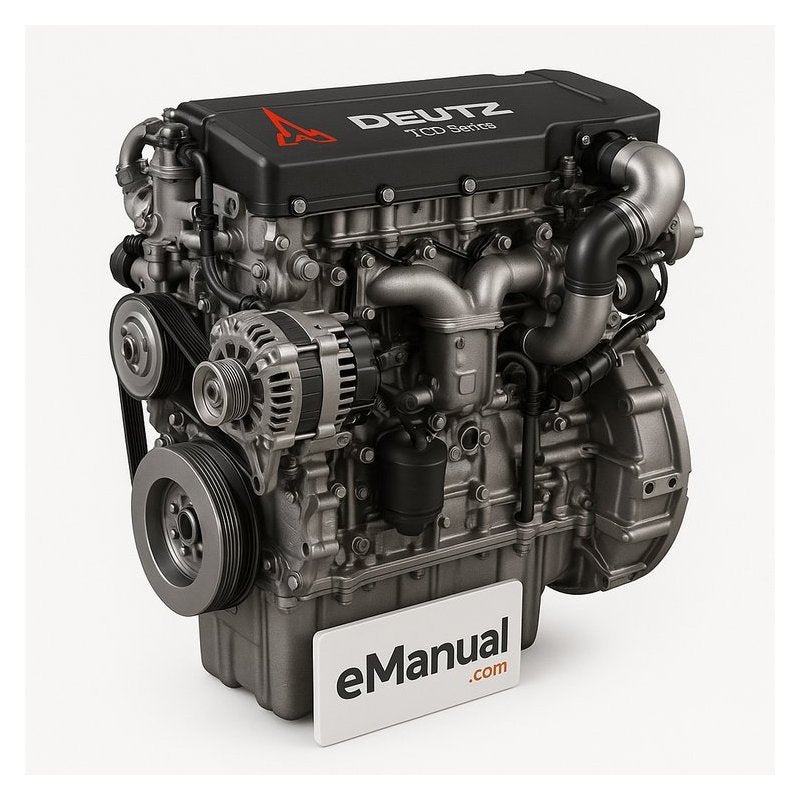 2015 Deutz TCD Series V6 V8 Diesel Engine Service Repair Workshop Manual PDF