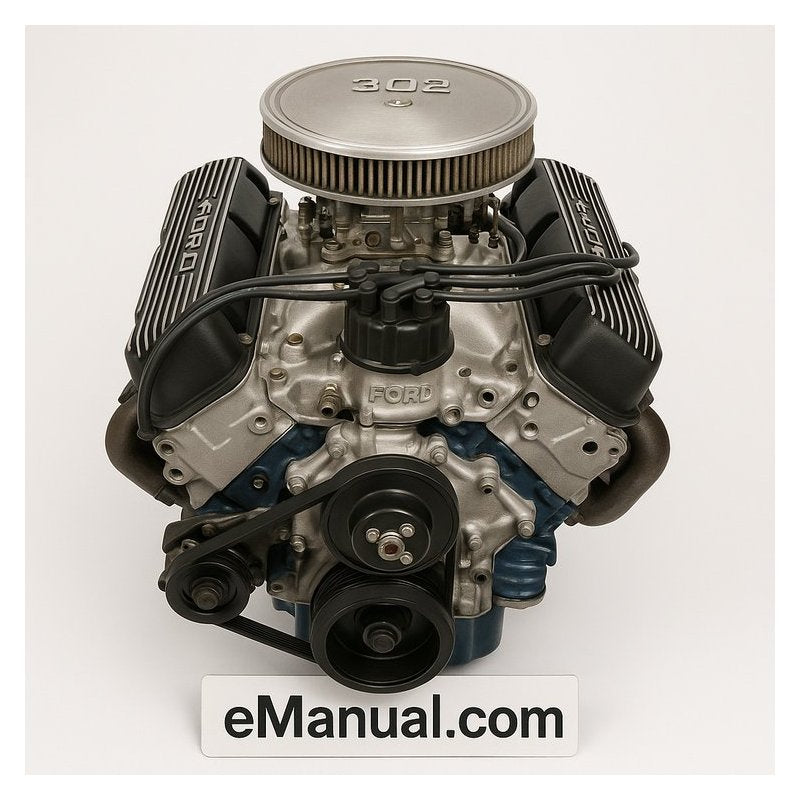 Ford 351 302 Cleveland Engine Overhaul Service Repair Workshop Manual PDF