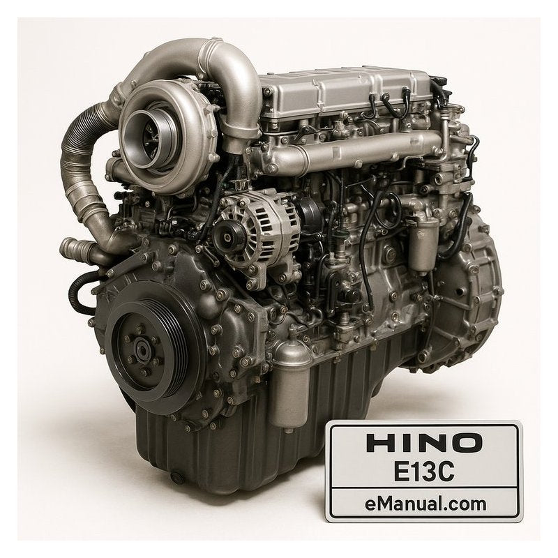 Hino E13C Truck Models FR1E FS1E FY1E SH1E SS1 E ZS1 Engine Service Repair Workshop Manual PDF
